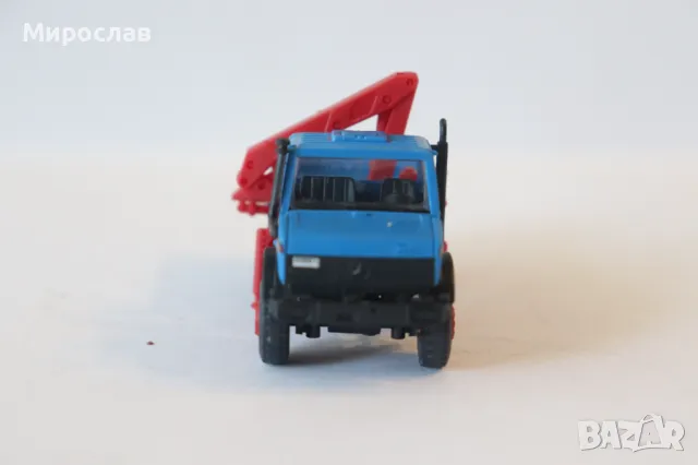 KIBRI H0 1/87 MERCEDES АВТО КРАН КАМИОН КРАН МОДЕЛ КОЛИЧКА, снимка 3 - Колекции - 49774618