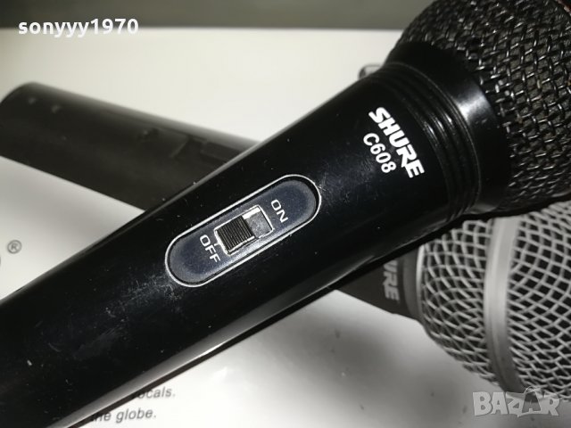 SHURE C608 PROFI MIC-КОМПЛЕКТ, снимка 4 - Микрофони - 28848199