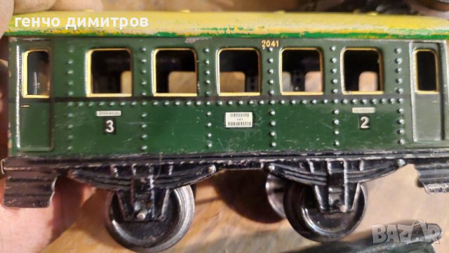 4  стари метални вагончета , снимка 9 - Колекции - 43575411