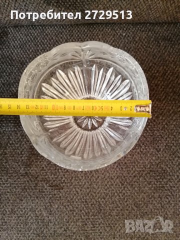 Купа кристал, снимка 8 - Декорация за дома - 38265510