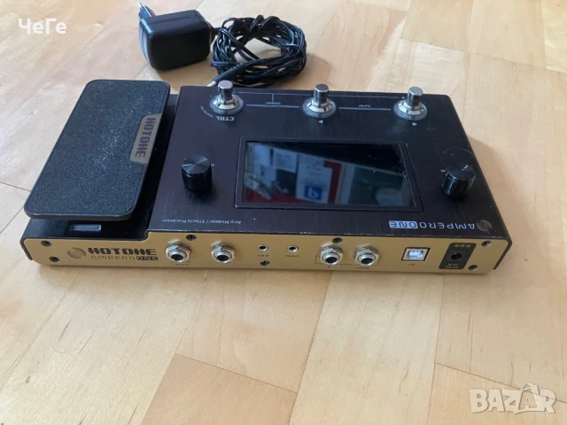 HoTone Ampero One  Guitar Bass Amp Modeling IR Cabinets Simulation Multi-Effects , снимка 2 - Китари - 51265473
