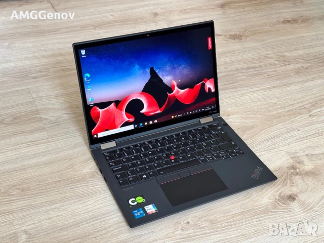 13.3'FHD+ IPS Touch/i7-1185G7/Thinkpad Yoga X13 G2/16GB LPDDR4X/512GB, снимка 2 - Лаптопи за работа - 51043572
