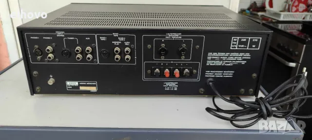 Стерео усилвател Uher VG 850 stereo, снимка 5 - Ресийвъри, усилватели, смесителни пултове - 49826302