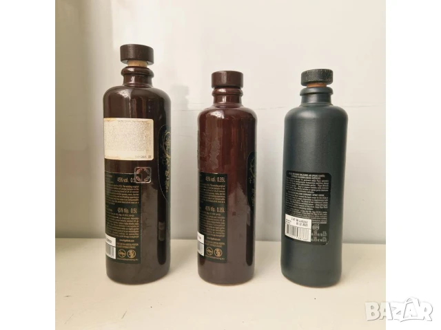Керамични бутилки за алкохолни напитки 0.5, 0.35 литра, снимка 6 - Буркани, бутилки и капачки - 51158137