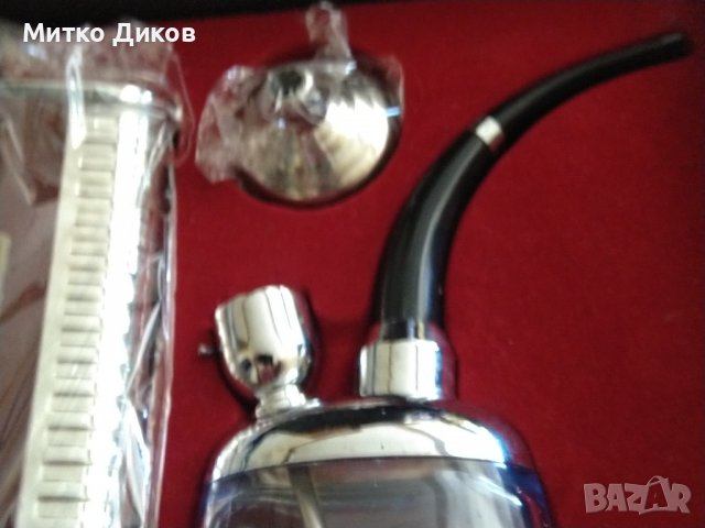 Подаръчен камплект павур Джак Даниелс-8юза малко наргиле и фунийка, снимка 3 - Подаръци за мъже - 37427723