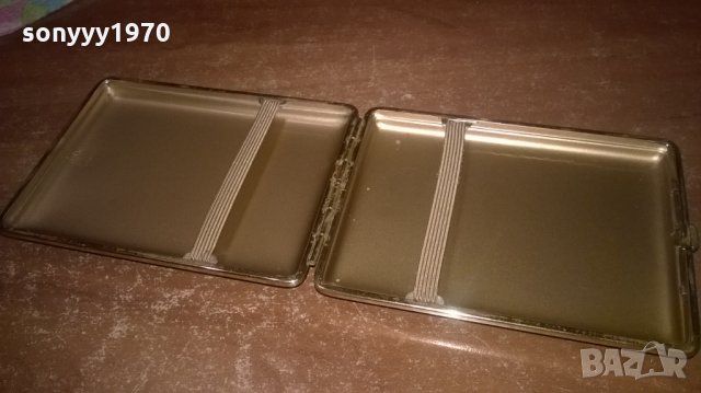 v.h germany-gold табакера с кожени страници-внос франция, снимка 9 - Колекции - 28186380