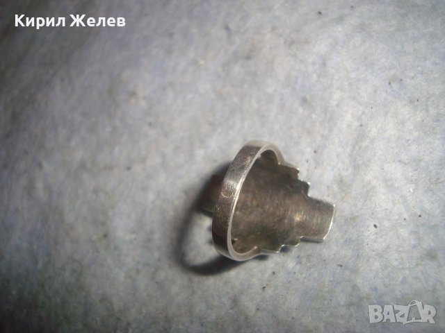 СТАР СРЕБЪРЕН АРТ ПРЪСТЕН СРЕБРО 925 с МАРКАЗИТИ 27560, снимка 15 - Пръстени - 36776617