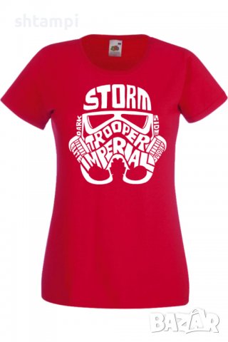 Дамска Тениска Storm trooper,Изненада,Повод,Подарък,Празник, снимка 8 - Тениски - 37639339
