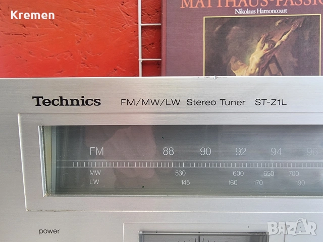 Тунер TECHNICS ST-Z12, снимка 4 - Ресийвъри, усилватели, смесителни пултове - 53536809