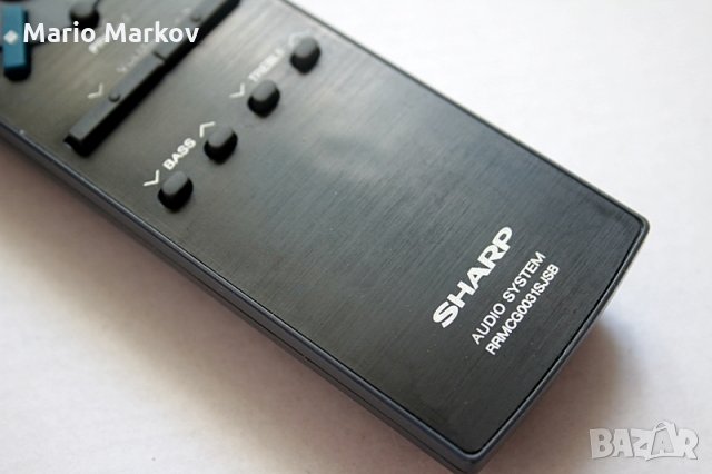 SHARP RRMCG0031SJSB за Аудио системи, снимка 5 - Аудиосистеми - 26750169