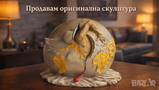УНИКАТ! Луксозна статуетка Салвадор Дали