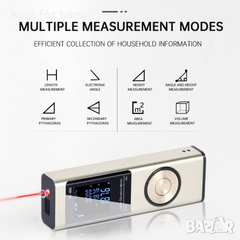 Луксозна лазерна рулетка  40 метра W- 40 X, снимка 1 - Други инструменти - 43601915
