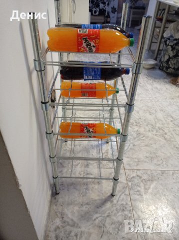 метален стилаж за бутилки 980, снимка 2 - Аксесоари за кухня - 39550015