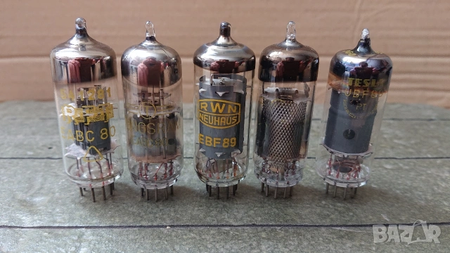 Радиолампи EABC80,EBF89, UBF89. 