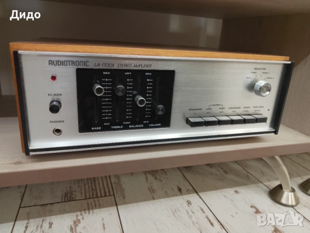 Audiotronic LA 1700X / усилвател , снимка 2 - Ресийвъри, усилватели, смесителни пултове - 51815517