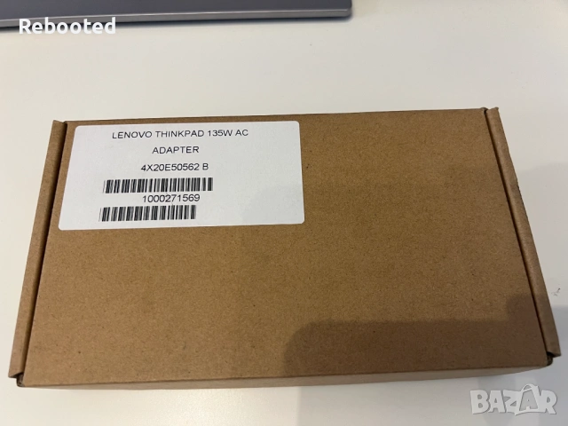 Оригинално Lenovo зарядно 135W – Slim Tip (ThinkPad / Legion), снимка 2 - Кабели и адаптери - 53350559