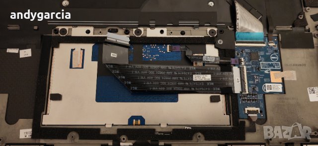Dell XPS 17 9700 9710 972Precision 5750 5760 5770 palmrest keyboard клавиатура подсветка палмрест, снимка 4 - Части за лаптопи - 43952043