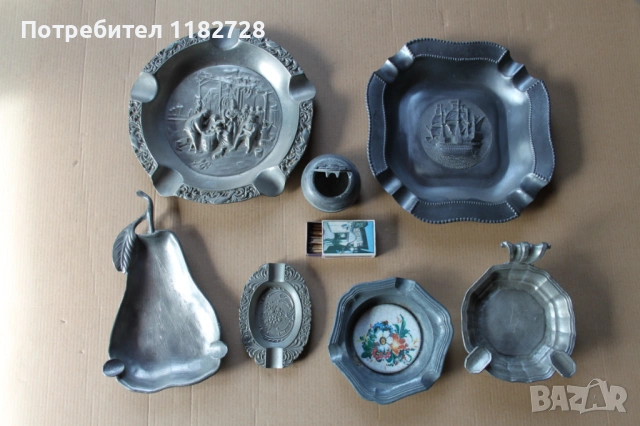 ZINN Колекция от калаени пепелници