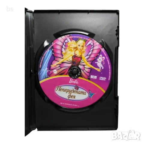 Barbie пеперудената фея DVD  с български дублаж , снимка 4 - DVD филми - 42701079