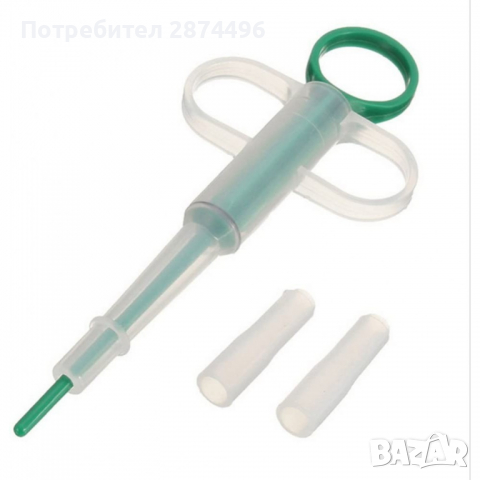 2987 спринцовка за даване на лекарства и хранене на малки кучета и котки, снимка 3 - Други стоки за животни - 36399163