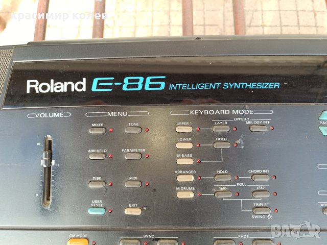 синтезатор "Roland e-86", снимка 2 - Синтезатори - 44117708