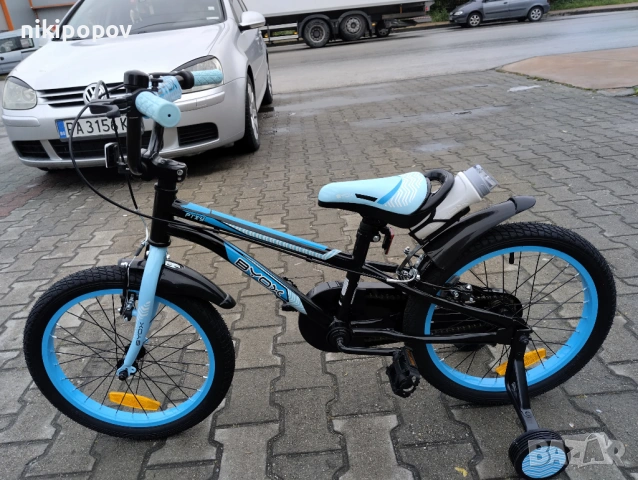 BYOX Велосипед 18" PIXY син, снимка 9 - Велосипеди - 53559086