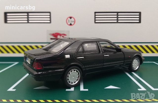 Метални колички: Mercedes-Benz S-Class W140 (Мерцедес-Бенц Ес класа), снимка 4 - Колекции - 37231267