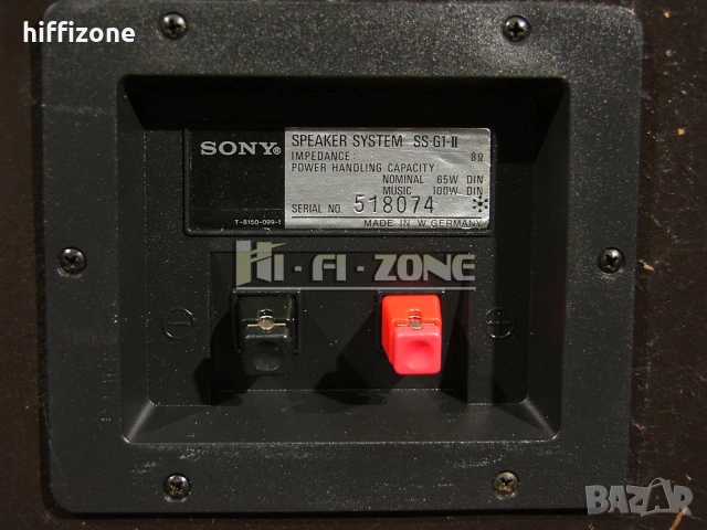 Тонколони   Sony ss-g1 ll /1 , снимка 12 - Тонколони - 53429134