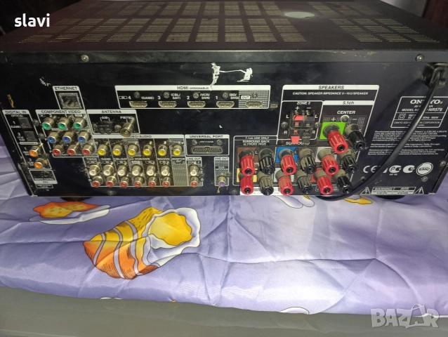 Receiver Onkyo TX-NR579 , снимка 3 - Ресийвъри, усилватели, смесителни пултове - 52939671