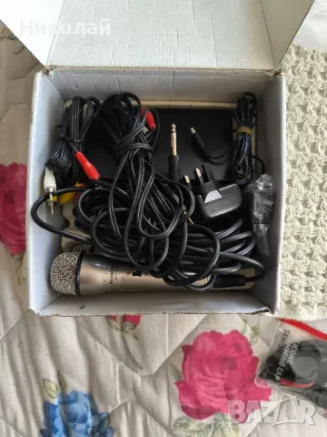 Караоке комплект с 2 микрофона, снимка 3 - Микрофони - 50123827