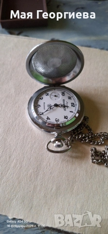 Джобен часовник глухар -минт нови