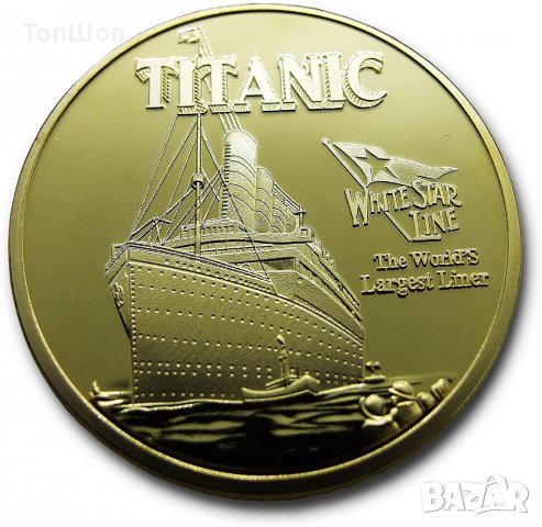 Титаник монета / Titanic coin, снимка 4 - Нумизматика и бонистика - 22521168