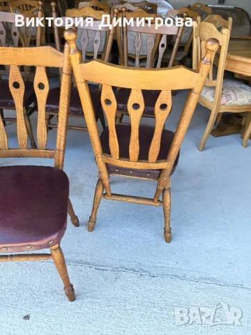 Комплект от 6 трапезни стола , снимка 10 - Столове - 49120892