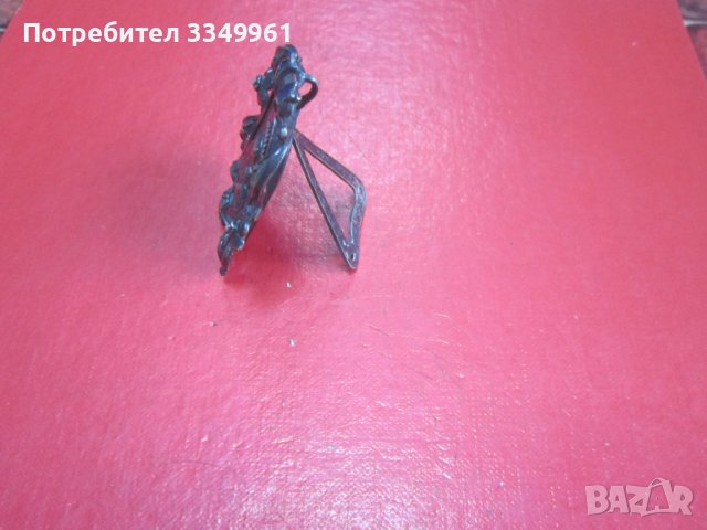 Сребърна руска икона панагия сребро 84 емайл Царска Русия, снимка 5 - Други ценни предмети - 36776439