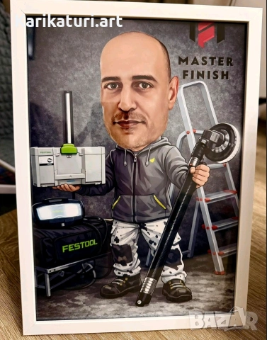 Уникални карикатури по снимка перфектният подарък!, снимка 4 - Декорация за дома - 53397581