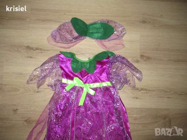 КОСТЮМ НА ПЛОДЧЕ МАЛИНКА--98/104, снимка 3 - Детски рокли и поли - 49300387