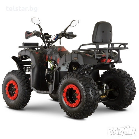 ATV TELSTAR COMMANDER 220cc с лебедка и всички екстри Нов модел 2025 с големи гуми фабричен теглич, , снимка 4 - Мотоциклети и мототехника - 52405698