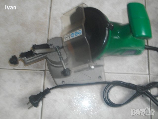 180 Вата-Ел. НОВА Машина Заточване Вериги-Германия ф108мм Отлична CMI, снимка 2 - Други инструменти - 36768994