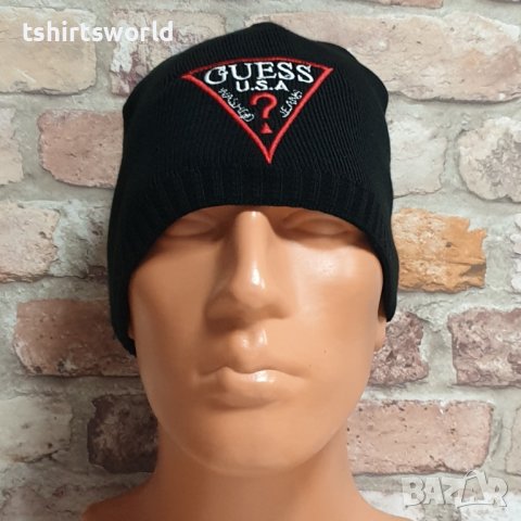 Нова зимна шапка на марката GUESS, снимка 2 - Шапки - 43003785