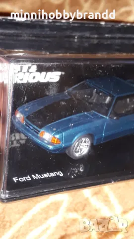 Ford Mustang Fast & Furious 1.43 Scale Ixo Deagostini, снимка 13 - Колекции - 49598888