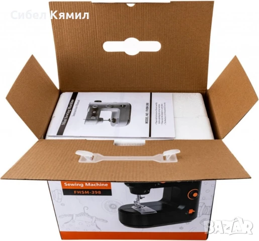 QVC Немска Мини шевна машина, компактна и удобна за домашна употреба, снимка 3 - Шевни машини - 50765276