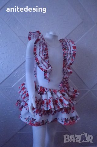 Детска рокля с етно мотиви за спортни танци или концерти., снимка 10 - Детски рокли и поли - 43050451