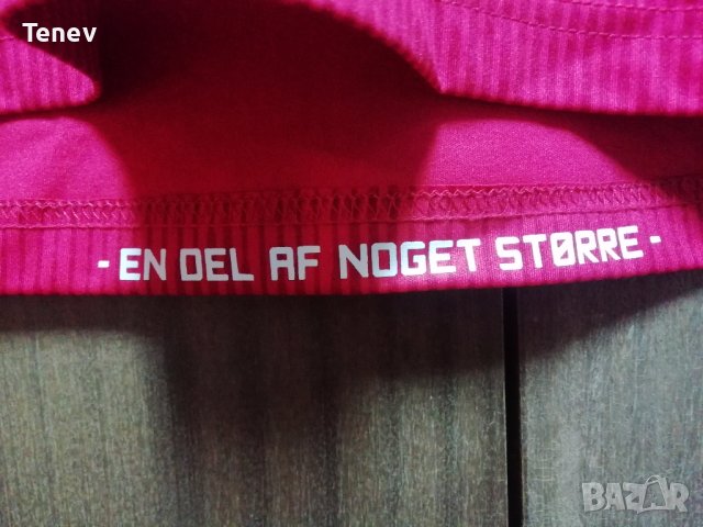 Дания Ериксен оригинална футболна тениска фланелка Denmark Eriksen Hummel L Euro 2020, снимка 7 - Тениски - 43093673