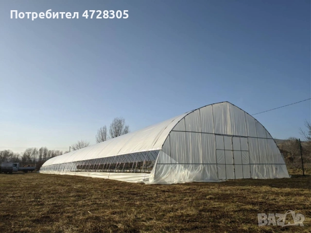Конструкция за полиетиленова оранжерия