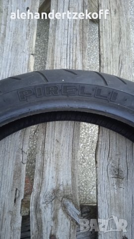 Мотоциклетна гума предна Pirelli Diablo 120/70 ZR17 (58W) M/C, снимка 3 - Гуми и джанти - 38186372