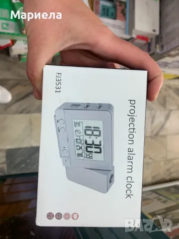 Проекционен Часовник / Час/Дата/Ден/Температура/Влага, снимка 8 - Други - 50255125