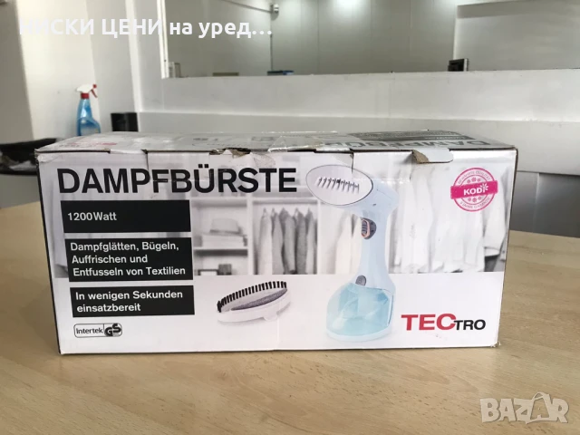 Парна ютия Tectro, снимка 2 - Ютии - 51287018