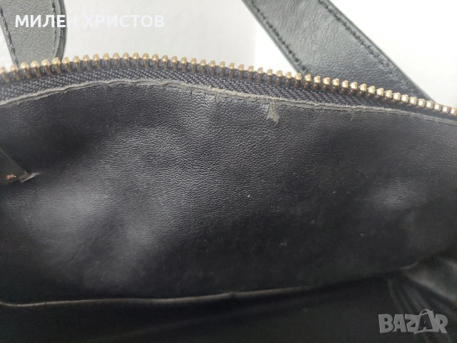 COCCINELLE 100% Оригинал Естествена кожа 35см/24см/18см, снимка 13 - Чанти - 52100077