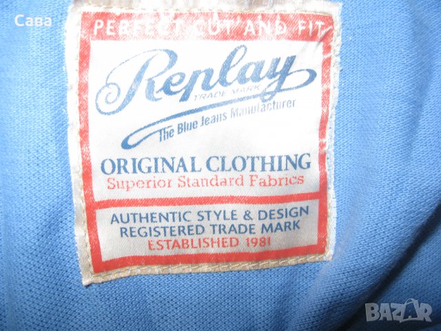Блузи REPLAY   мъжки,М и Л, снимка 5 - Блузи - 37088118