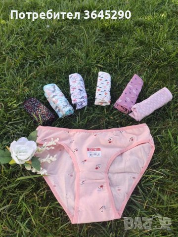 (7 броя) Дамски бикини, снимка 6 - Бельо - 39707079